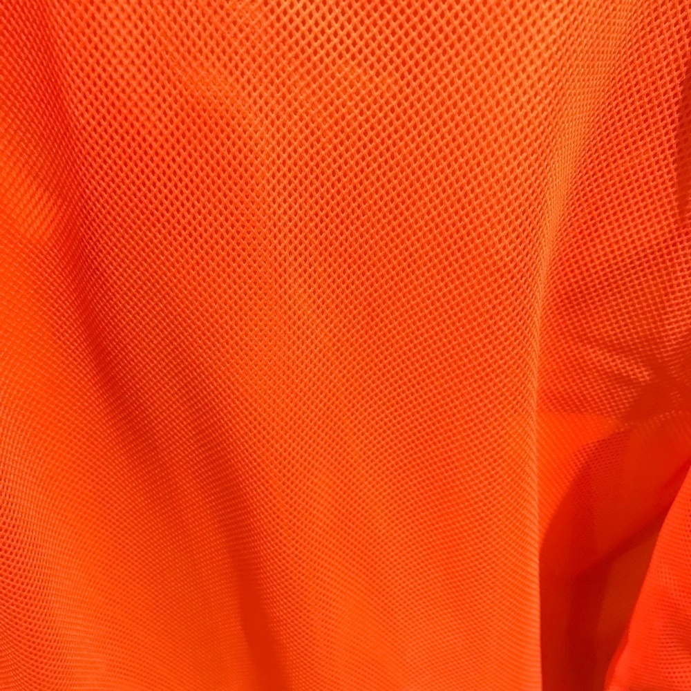 L.L. Bean Women's Misses Size M Reg Orange Stowaway Windbreaker Hooded Jacket - Picture 12 of 16